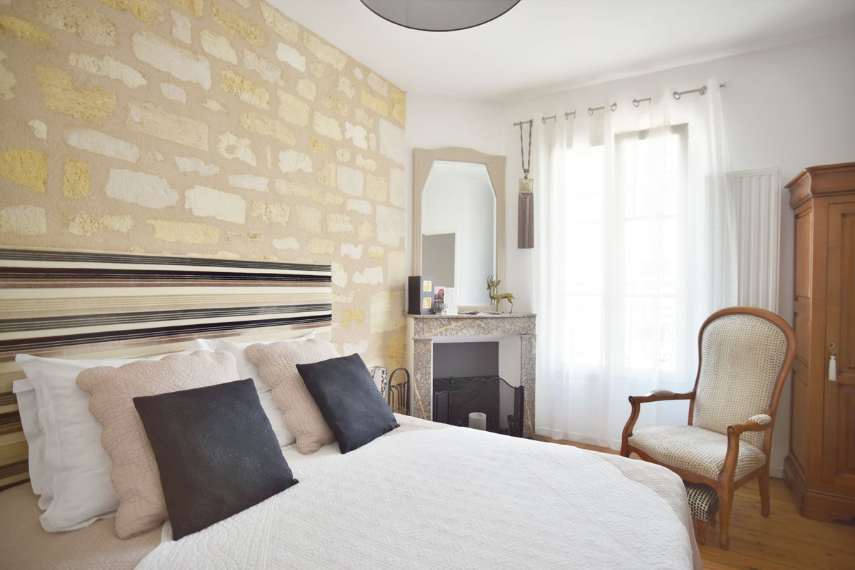 Chambres d'Hôtes à Bordeaux - Chambre Sable Chambres d'Hôtes à Bordeaux - Chambre Sable